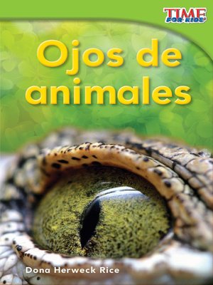 cover image of Ojos de animales